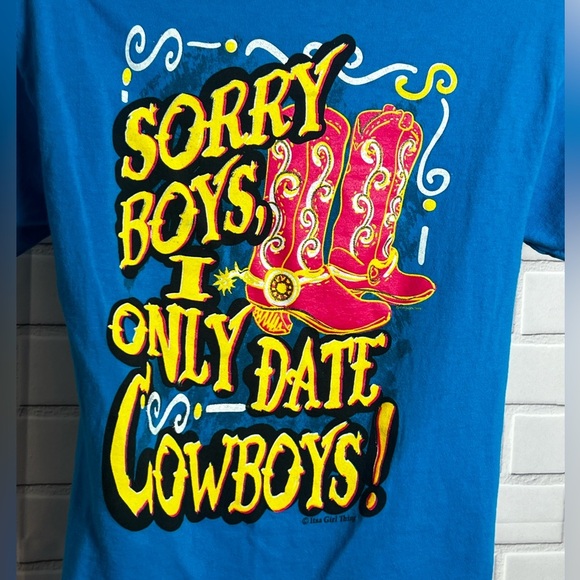 Girls short sleeve blue t-shirt /size S - Picture 8 of 8